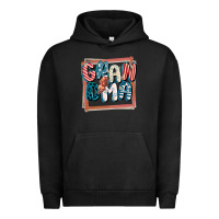 Pigment Black 4th of July grandma with lightning bolt Urban Hoodie - FaDigitalArtStudio