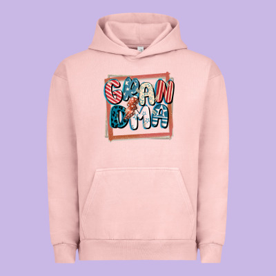 4th Of July Grandma With Lightning Bolt Urban Hoodie Designed By Fadigitalartstudio