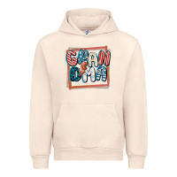 Sandshell 4th of July grandma with lightning bolt Urban Hoodie - FaDigitalArtStudio