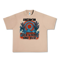 Burro dream' in red white and blue Urban Heavy Tee - MaliasSmallBusiness
