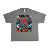 Tornado dream' in red white and blue Urban Heavy Tee - MaliasSmallBusiness