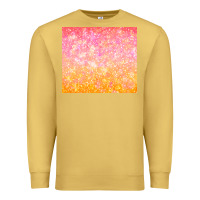 Antique Gold orange pink ombre glitter Premium Sweatshirt - TumblerDesignByShophia