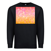 Black orange pink ombre glitter Premium Sweatshirt - TumblerDesignByShophia