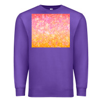 Purple orange pink ombre glitter Premium Sweatshirt - TumblerDesignByShophia