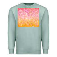 Seafoam orange pink ombre glitter Premium Sweatshirt - TumblerDesignByShophia