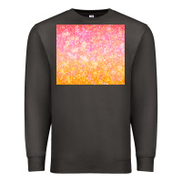 Smoke orange pink ombre glitter Premium Sweatshirt - TumblerDesignByShophia