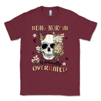 Burgundy being normal is painfully overrated Classic Tee - MaliasSmallBusiness