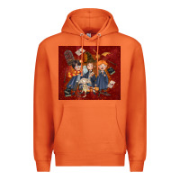 Carrot wizard kids with glitter Premium Hoodie - TumblerDesignByShophia