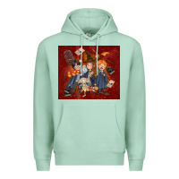 Seafoam wizard kids with glitter Premium Hoodie - TumblerDesignByShophia