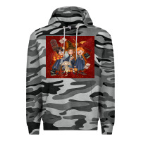 Slate Camo wizard kids with glitter Premium Hoodie - TumblerDesignByShophia