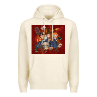 Tofu wizard kids with glitter Premium Hoodie - TumblerDesignByShophia
