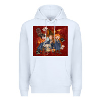 White wizard kids with glitter Premium Hoodie - TumblerDesignByShophia