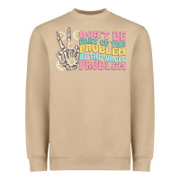 Mushroom dont be part of the problem Heavyweight Sweatshirt - MaliasSmallBusiness