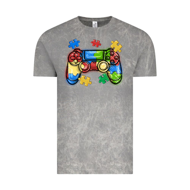 Autism Awareness Video Game Controller Vintage Tee by MaliasSmallBusiness | Teevron