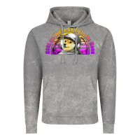 Cloud Rock doge coin hodl on we're going to the moon retro sunset Vintage Hoodie - Jasminsmagicworld