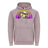 Vintage Zinc doge coin hodl on we're going to the moon retro sunset Vintage Hoodie - Jasminsmagicworld