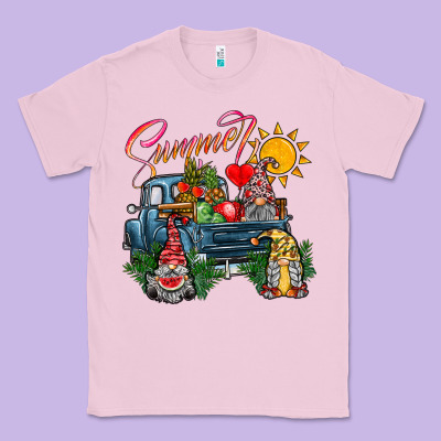 Summer Gnomes  Truck Classic Tee Designed By Cowhidedigitalart
