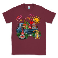 Burgundy summer gnomes  truck Classic Tee - CowhideDigitalArt