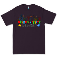 Plum neurodiversity is beautiful Premium Tee - JahusDesignShop