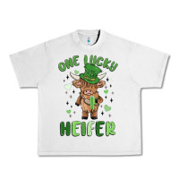Lunar Rock one lucky heifer Urban Heavy Tee - MaliasSmallBusiness