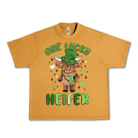 Peanut Butter one lucky heifer Urban Heavy Tee - MaliasSmallBusiness