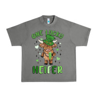 Tornado one lucky heifer Urban Heavy Tee - MaliasSmallBusiness