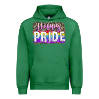 Emerald Happy pride Urban Hoodie - FaDigitalArtStudio