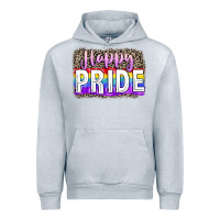 Heather Grey Happy pride Urban Hoodie - FaDigitalArtStudio