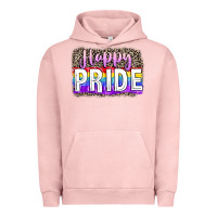 Pigment Salmon Happy pride Urban Hoodie - FaDigitalArtStudio