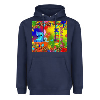 Navy Autism awareness with stitch tumbler Heavyweight Hoodie - TumblerDesignByShophia