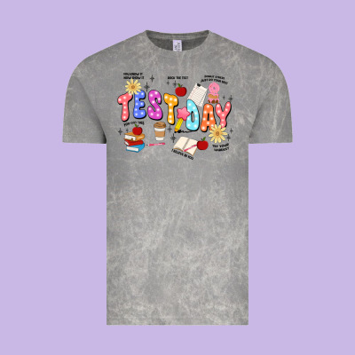 Test Day Vintage Tee Designed By Jahusdesignshop