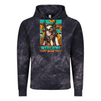 Cloud Black western pig garden Vintage Hoodie - LillyAllenDesigns