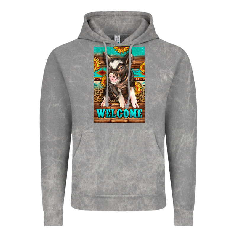 Western Pig Garden Vintage Hoodie by LillyAllenDesigns | Teevron