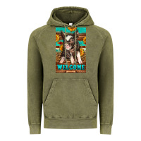Vintage Olive western pig garden Vintage Hoodie - LillyAllenDesigns