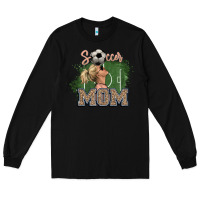 Black soccer mom Long Sleeve Tee - NancyCooperArtShop