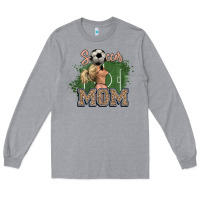 Heather Grey soccer mom Long Sleeve Tee - NancyCooperArtShop