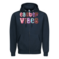 Navy Easter vibes Zipper Hoodie - RanaPortraitStore