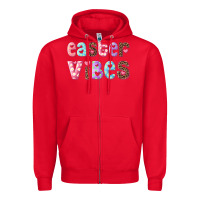 Red Easter vibes Zipper Hoodie - RanaPortraitStore