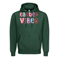 Sports Green Easter vibes Zipper Hoodie - RanaPortraitStore