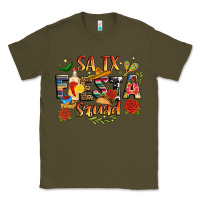 Army Green fiesta squad Classic Tee - JahusDesignShop