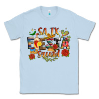 Dusty Blue fiesta squad Classic Tee - JahusDesignShop