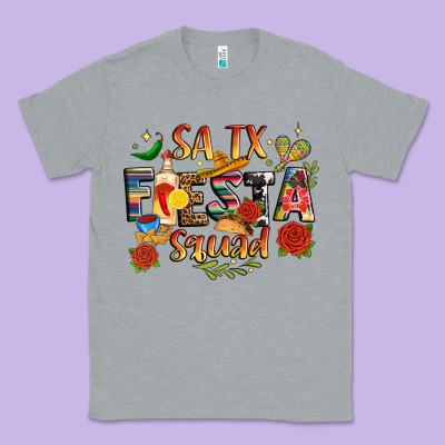 Fiesta Squad Classic Tee Designed By Jahusdesignshop