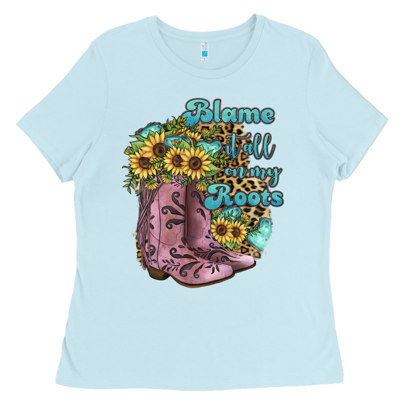 Blame It All On My Roots Ladies Tee by JahusDesignShop | Teevron