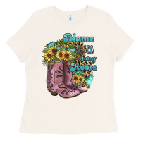 Bone Blame It All On My Roots Ladies Tee - JahusDesignShop