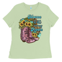 Matcha Blame It All On My Roots Ladies Tee - JahusDesignShop