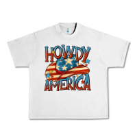 Lunar Rock howdy america Urban Heavy Tee - MaliasSmallBusiness