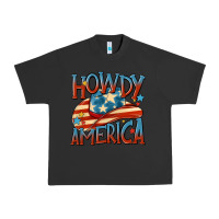 Pigment Black howdy america Urban Heavy Tee - MaliasSmallBusiness