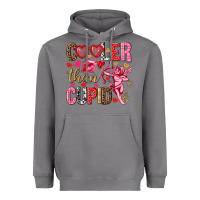 Storm Cooler than Cupid Valentine's Day Heavyweight Hoodie - HowdyJamesFarm