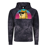 Cloud Black doge coin bitcoin hodl retro sunset Vintage Hoodie - Jasminsmagicworld
