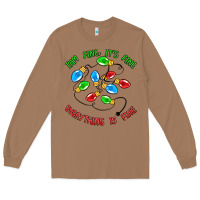Toasted Coconut i'm fine it's fine everything is fine Long Sleeve Tee - MaliasSmallBusiness